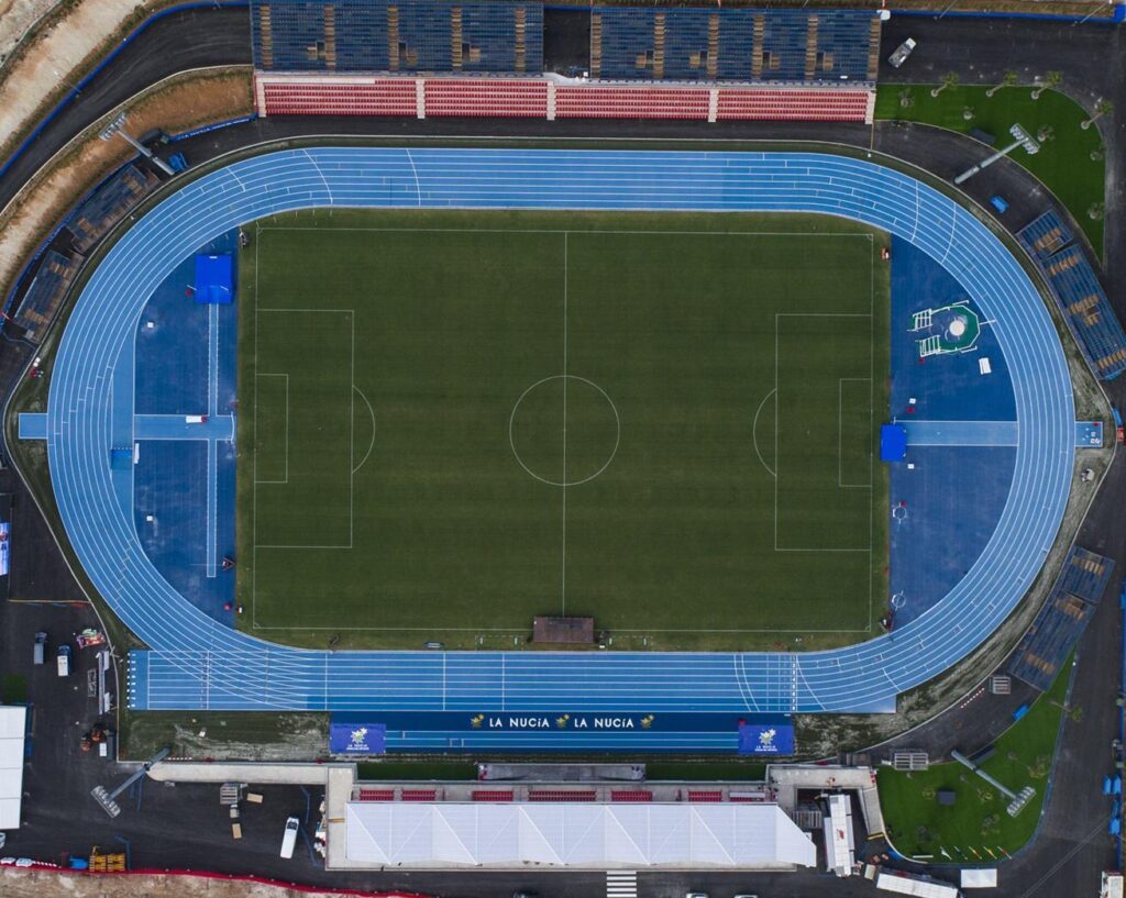 Traslado a La Nucía, al Estadio Olímpico Camilo Cano.