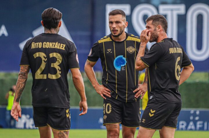 Ñito González, Julio Gracia y Borja Martínez/ Foto: CF Intercity