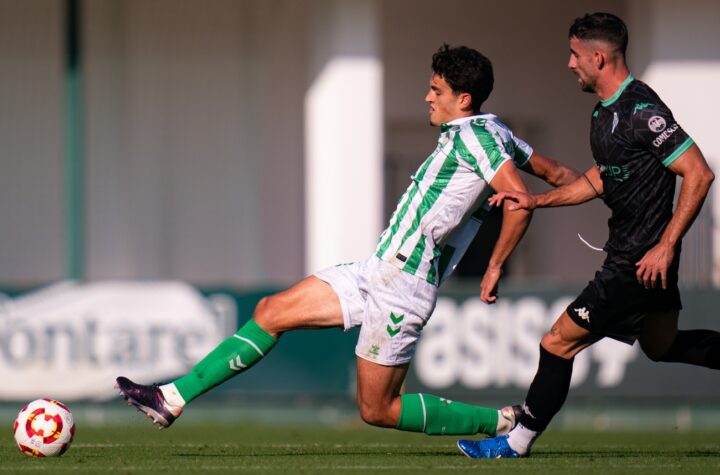 Ismael Barea, en el remate del 1-0/ Betis Deportivo