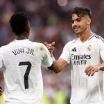 Vinicius y Asencio tras el partido/ Foto: Real Madrid CF